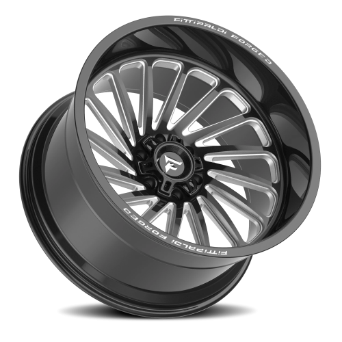 Fittipaldi Offroad FTF503 Black Right Directional - 24x12 - Image 2