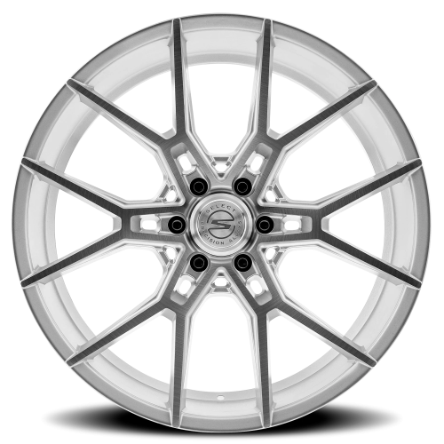 Select Precision Alloys Alpine 22x10 6x135 +30 Silver - Image 3