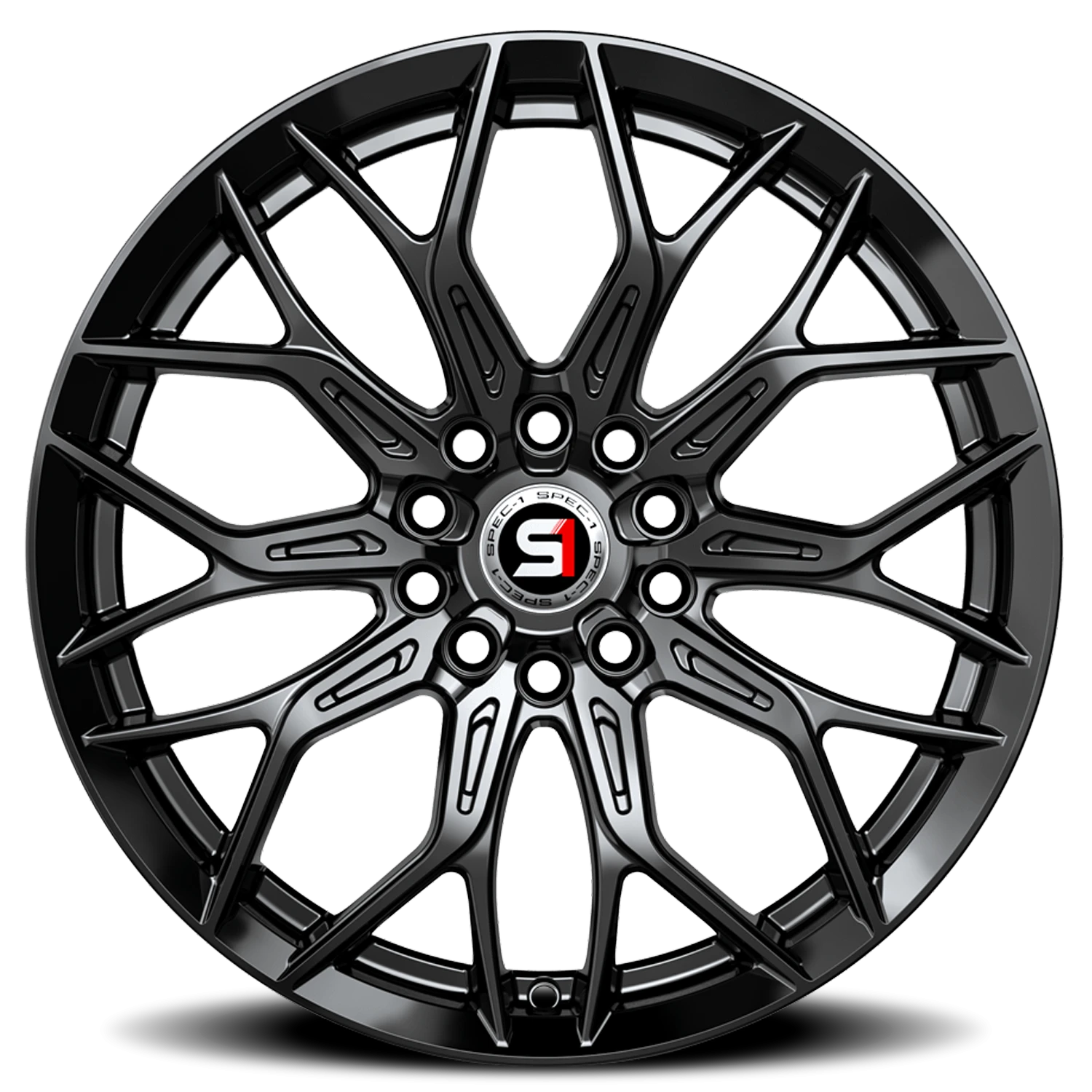 Spec-1 SP-57 17x7.5 5x105 +42 Black - Image 3