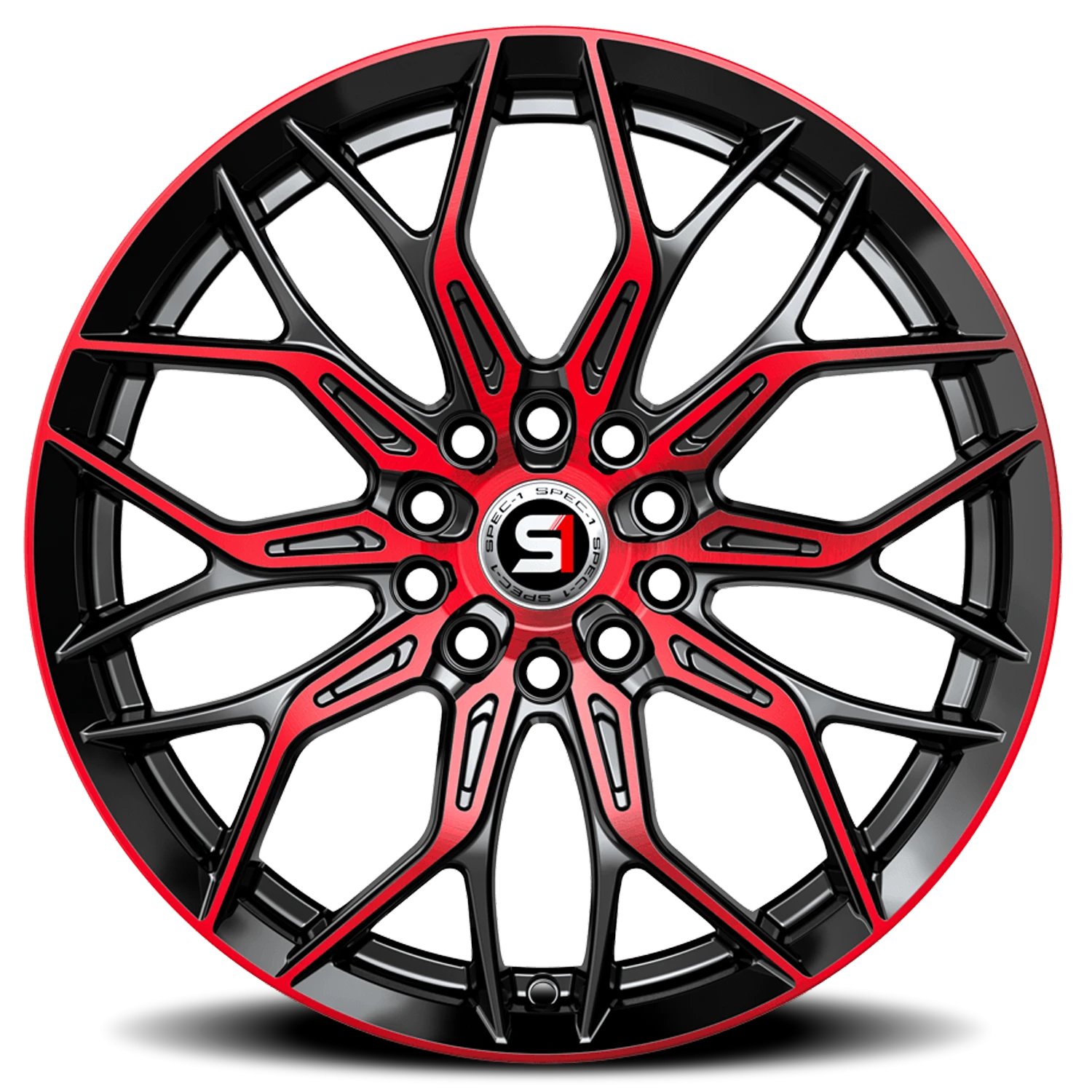 Spec-1 SP-57 17x7.5 5x112 +42 Black - Image 3