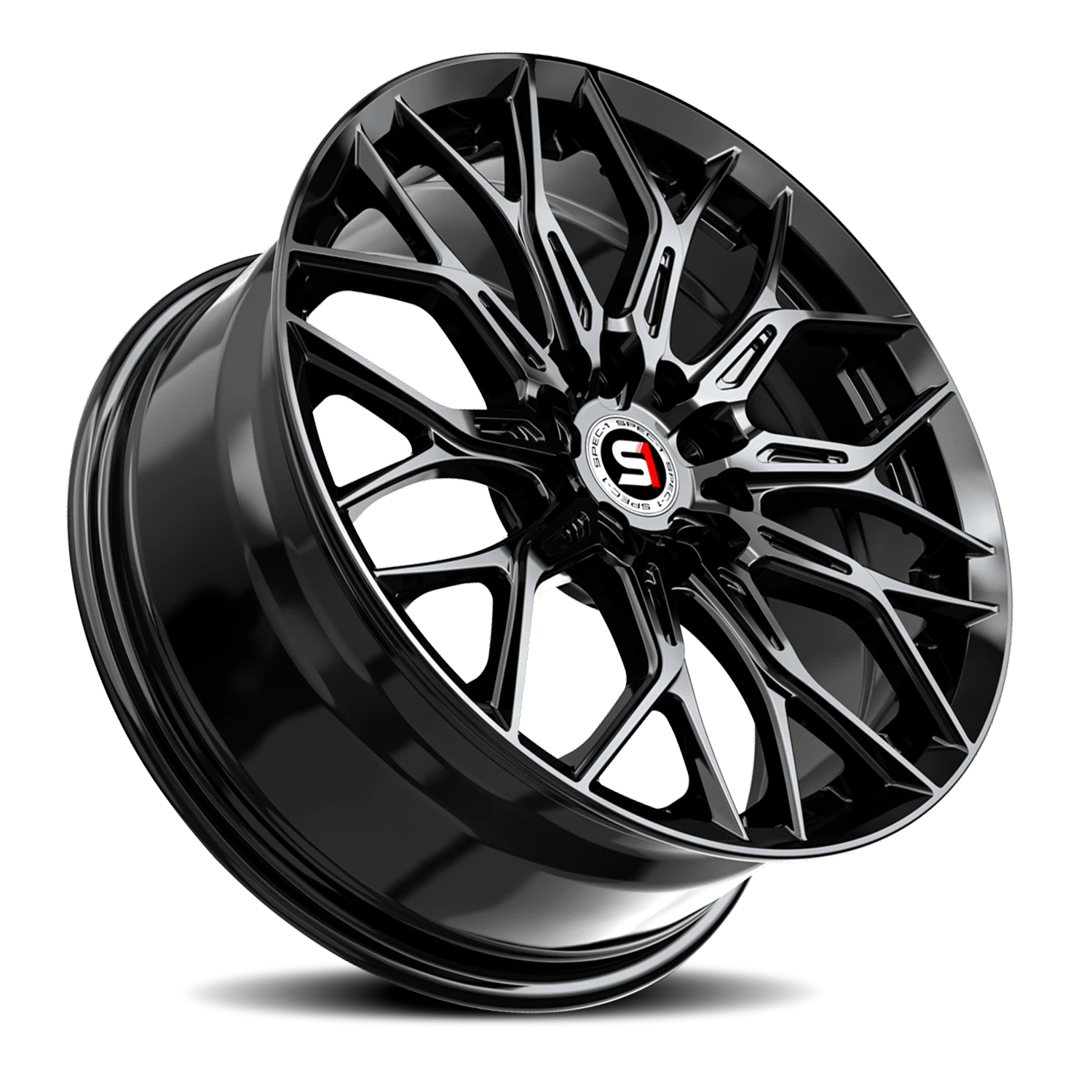 Spec-1 SP-57 17x7.5 5x114.3 +42 Black - Image 2