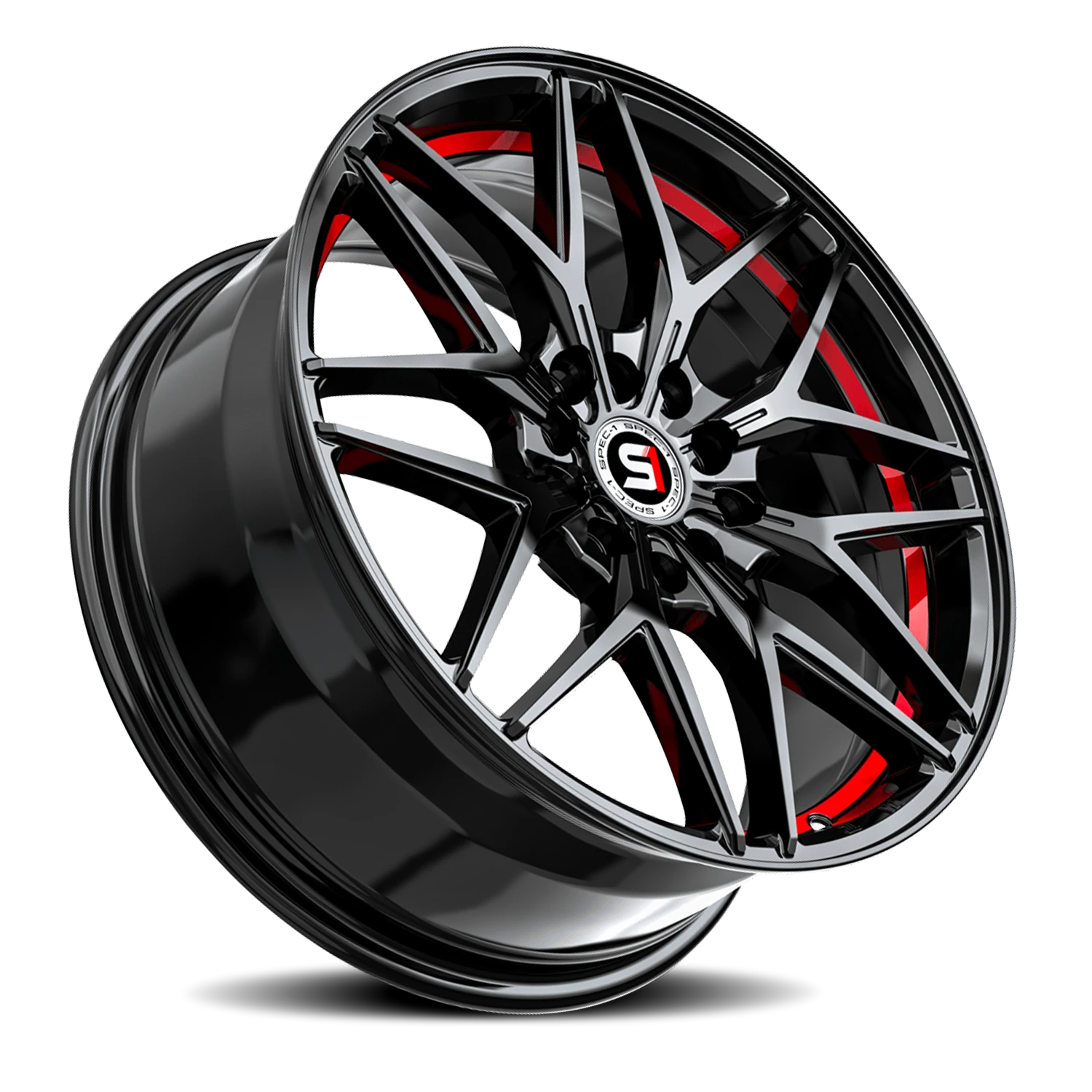 Spec-1 SP-60 17x7.5 5x100 +42 Black - Image 2