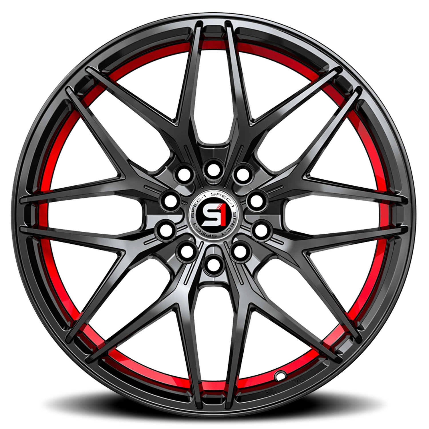 Spec-1 SP-60 17x7.5 5x110 +42 Black - Image 3