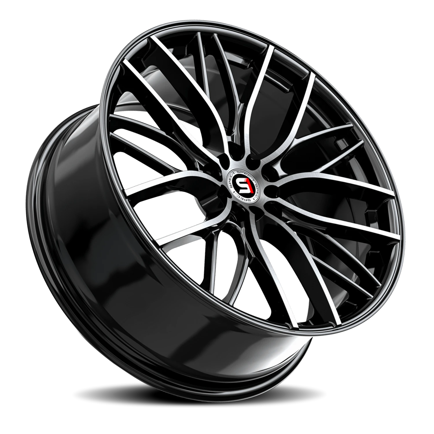Spec-1 SP-61 18x8 5x110 +38 Black - Image 2