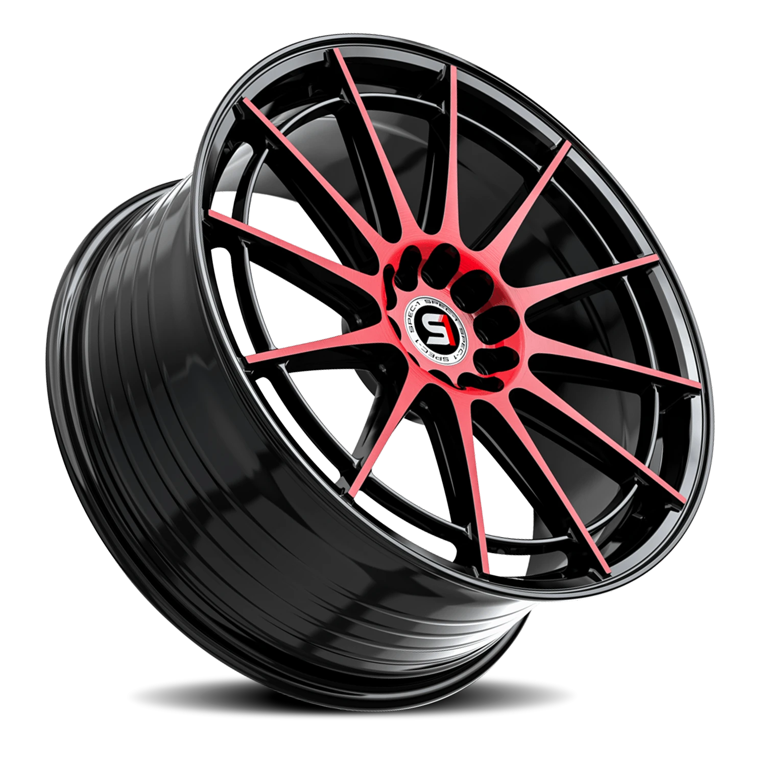 Spec-1 SP-64 20x9 5x114.3 +38 Black - Image 2