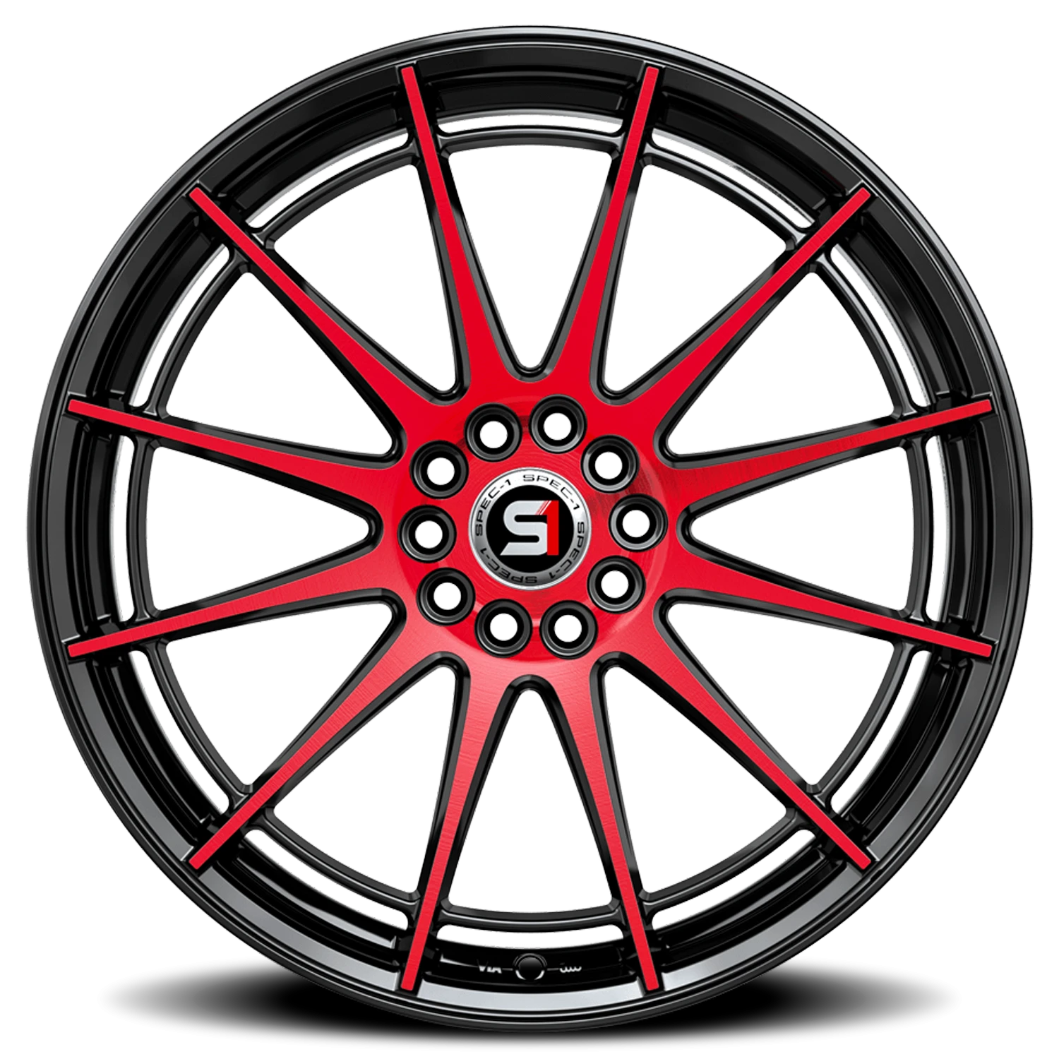 Spec-1 SP-64 20x9 5x114.3 +38 Black - Image 3