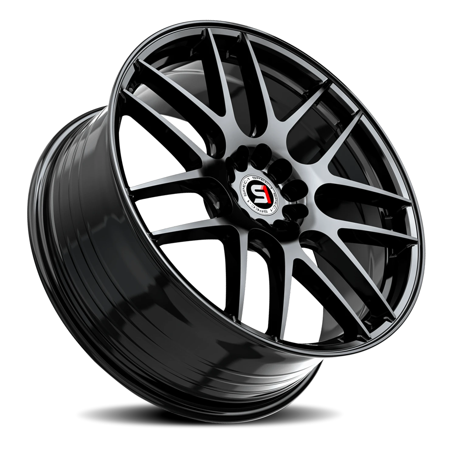 Spec-1 SP-65 20x8.5 5x112 +38 Black - Image 2