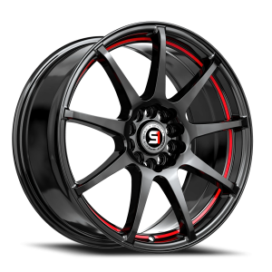 Spec-1 SP-67 18x8 5x110 +38 Black
