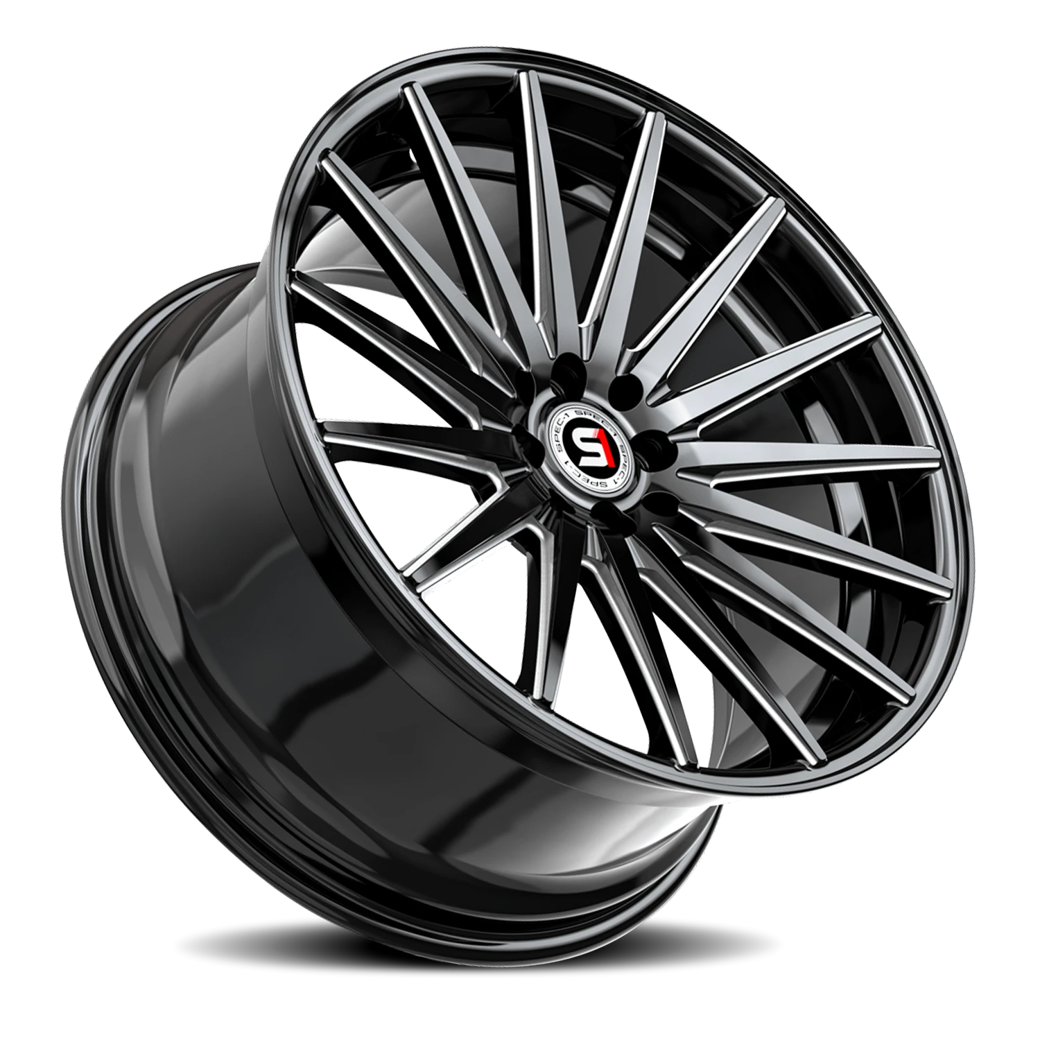 Spec-1 SP-69 18x8 5x110 +38 Black - Image 2