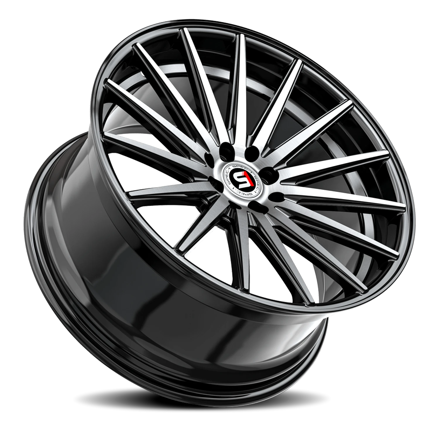 Spec-1 SP-69 20x8.5 5x112 +38 Black - Image 2