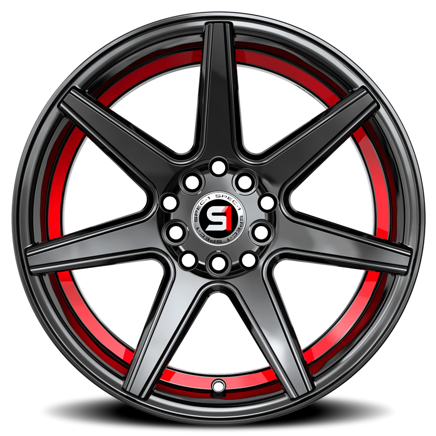 Spec-1 SP-73 17x7.5 5x112 +42 Black - Image 3