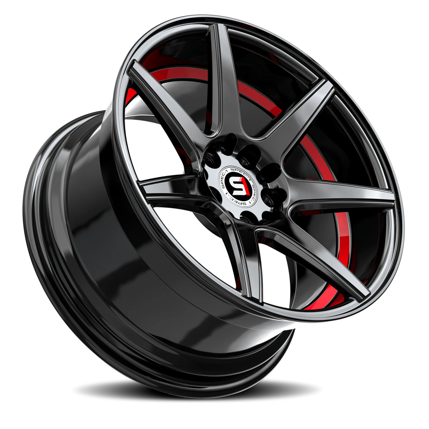 Spec-1 SP-73 17x7.5 4x100 +42 Black - Image 2