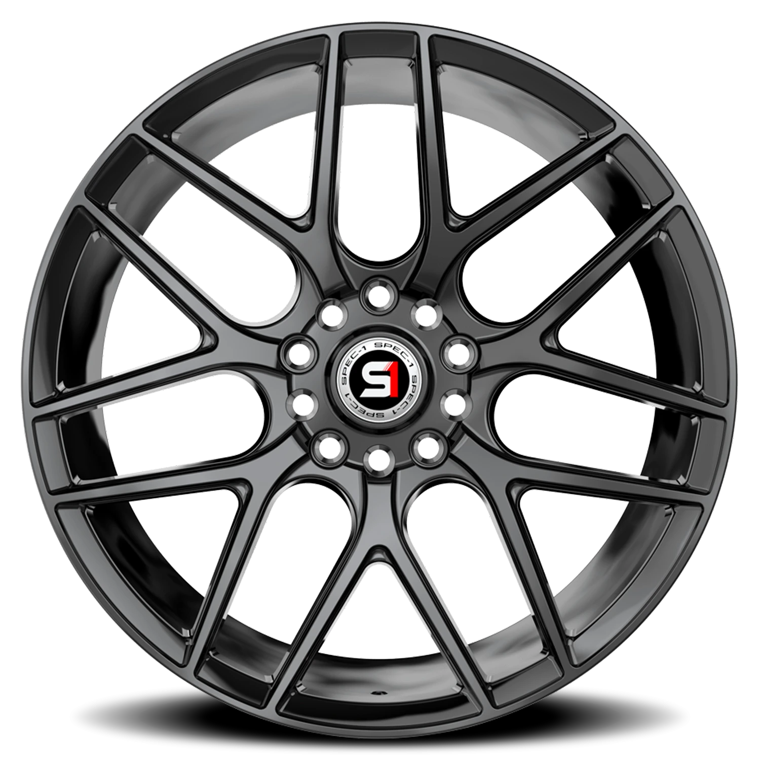 Spec-1 SP-78 18x8 5x100 +35 Black - Image 3