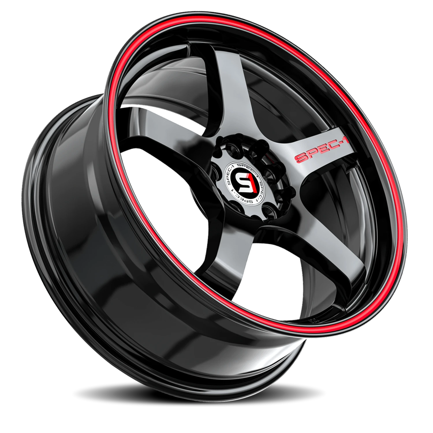 Spec-1 SPT-31 18x8.5 5x100 +38 Black - Image 2