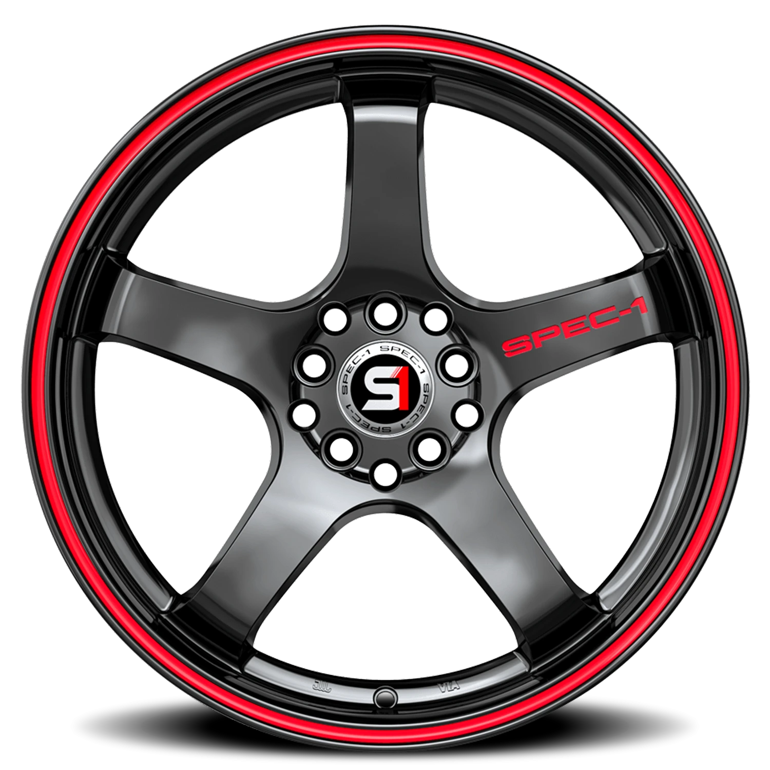 Spec-1 SPT-31 18x8.5 5x100 +38 Black - Image 3