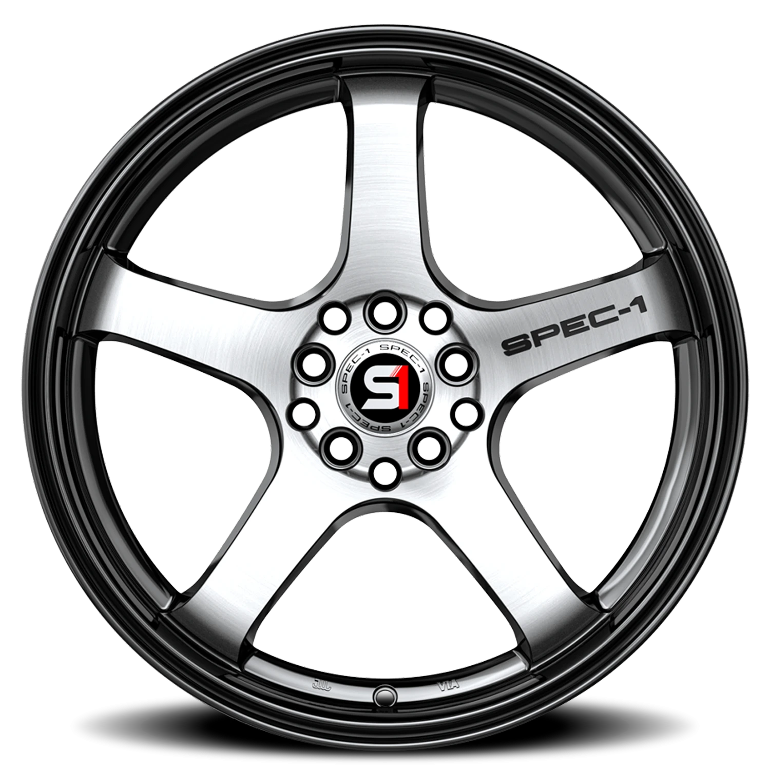 Spec-1 SPT-31 20x9 5x100 +38 Black - Image 3