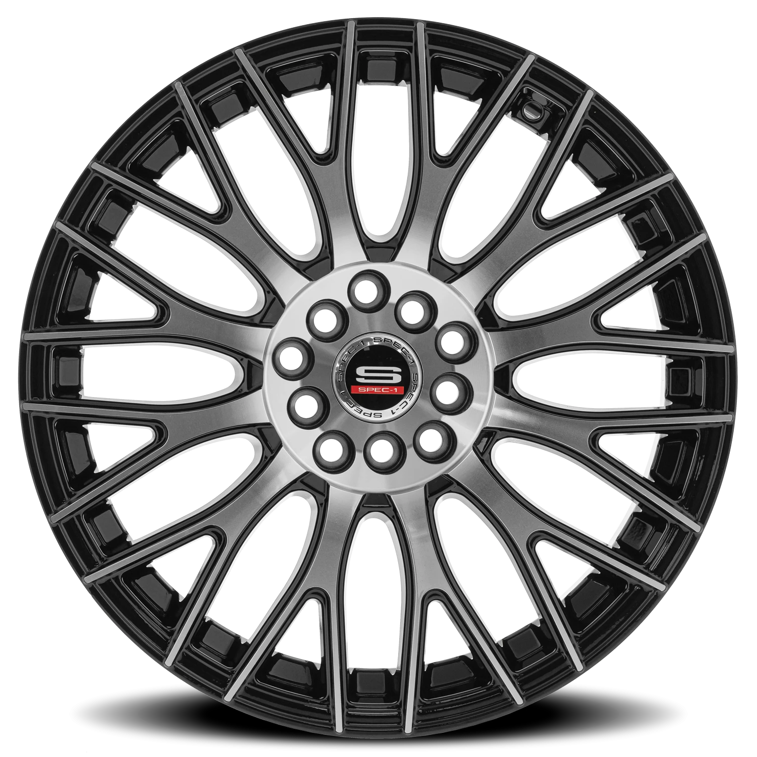 Spec-1 SP-55 20x8.5 5x114.3 +38 Black - Image 2