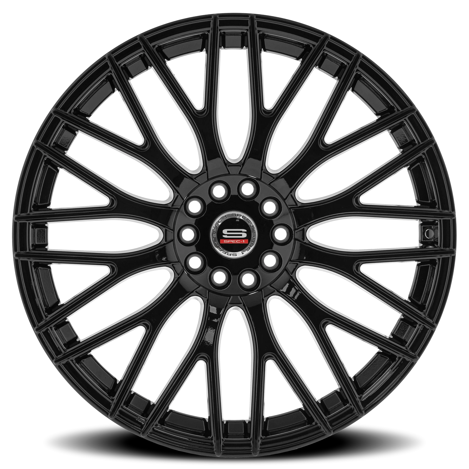 Spec-1 SP-55 20x8.5 5x114.3 +38 Black - Image 2