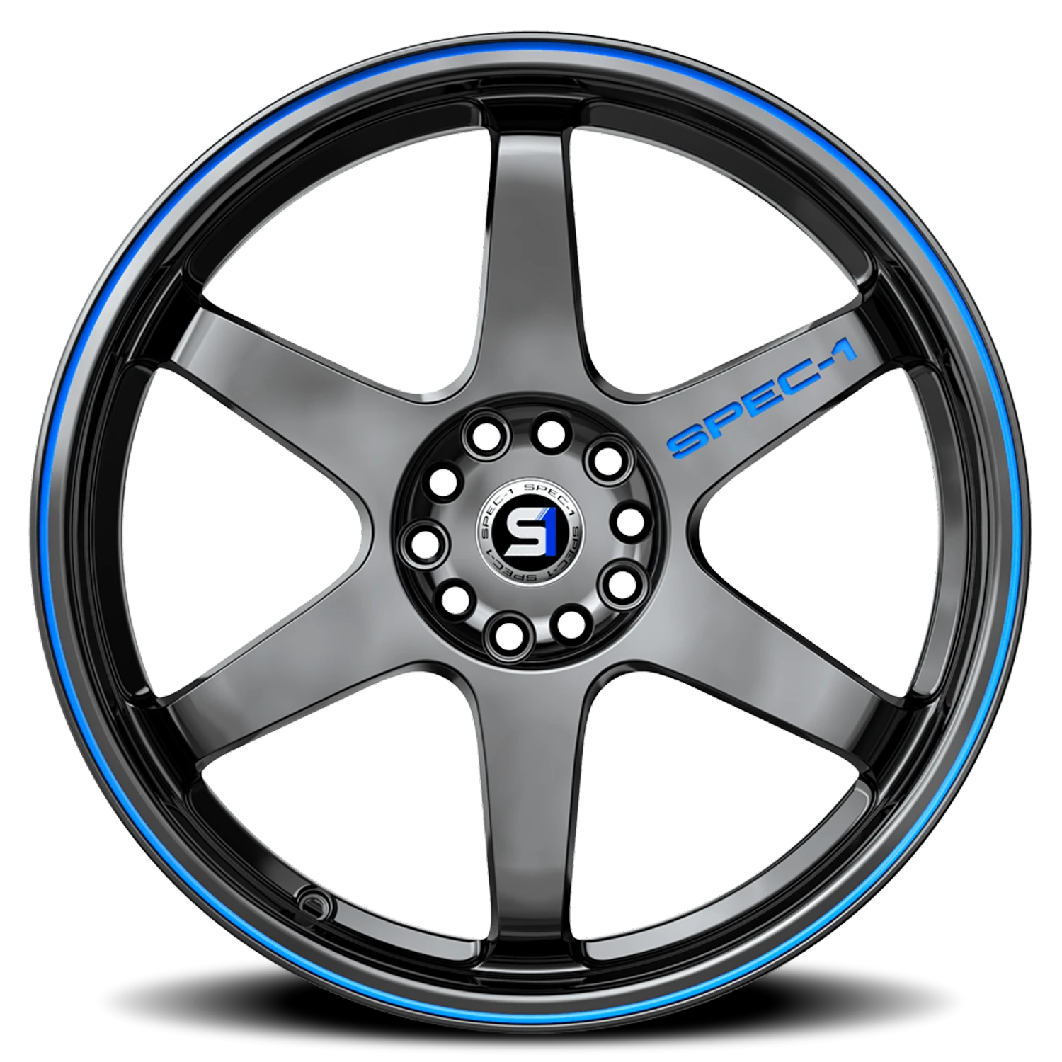 Spec-1 SPT-33 19x8.5 5x100 +38 Black - Image 3