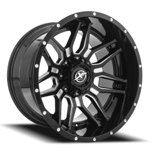 XF Off-Road XF-222 20x9 8x165.1 +12 Black
