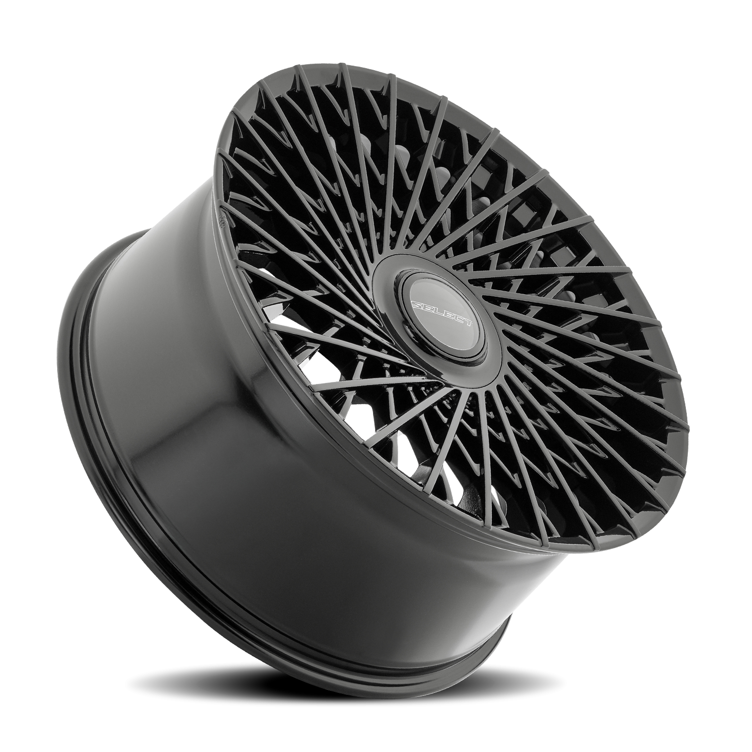 Select Precision Alloys Capri 22x9 5x112 +30 Glossy Black - Image 2
