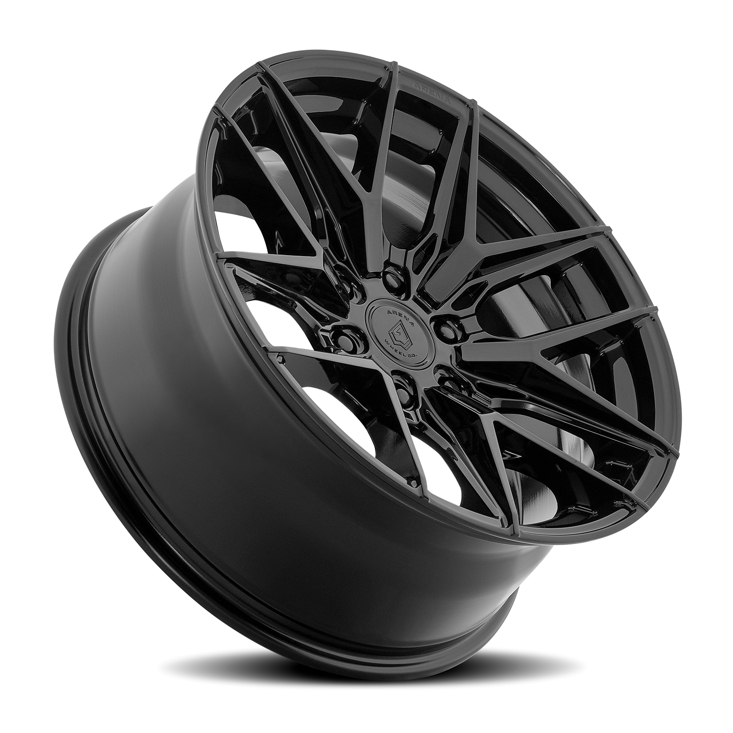 Arena Sparta 20x9.5 6x135 +28 Glossy Black - Image 2