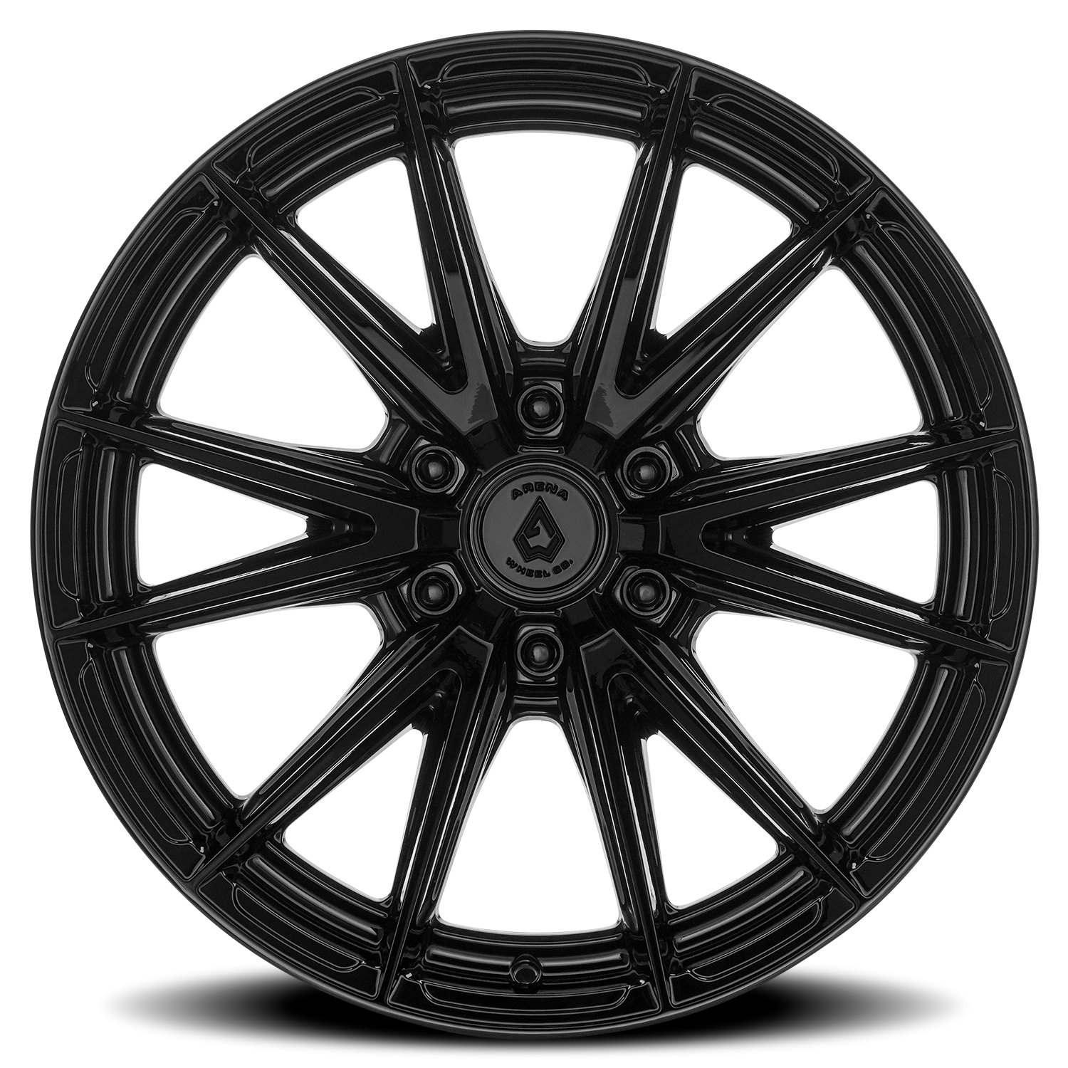 Arena Vortex 20x10 6x135 -18 Glossy Black - Image 3