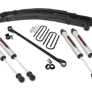 Rough Country 2.5 Inch Leveling Kit Leaf Spring V2 Ford F-250/F-350 Super Duty (99-04)