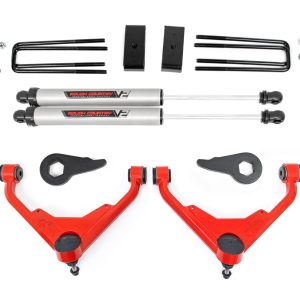 Rough Country 3 Inch Lift Kit V2 FK/FF Chevy/GMC 2500HD/3500HD/Suburban 2500/Yukon XL 2500 (01-10)