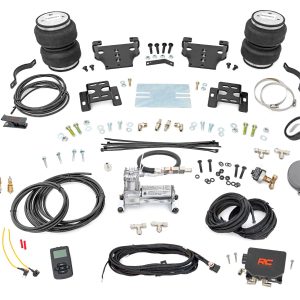 Rough Country Air Spring Kit w/compressor Wireless Controller 0-6″ Lift Chevy/GMC 2500HD (01-10)