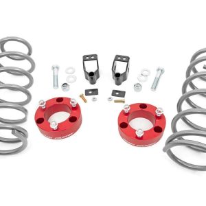 Rough Country 3 Inch Lift Kit X-REAS RR Springs Red Toyota 4Runner 4WD (2003-2009)