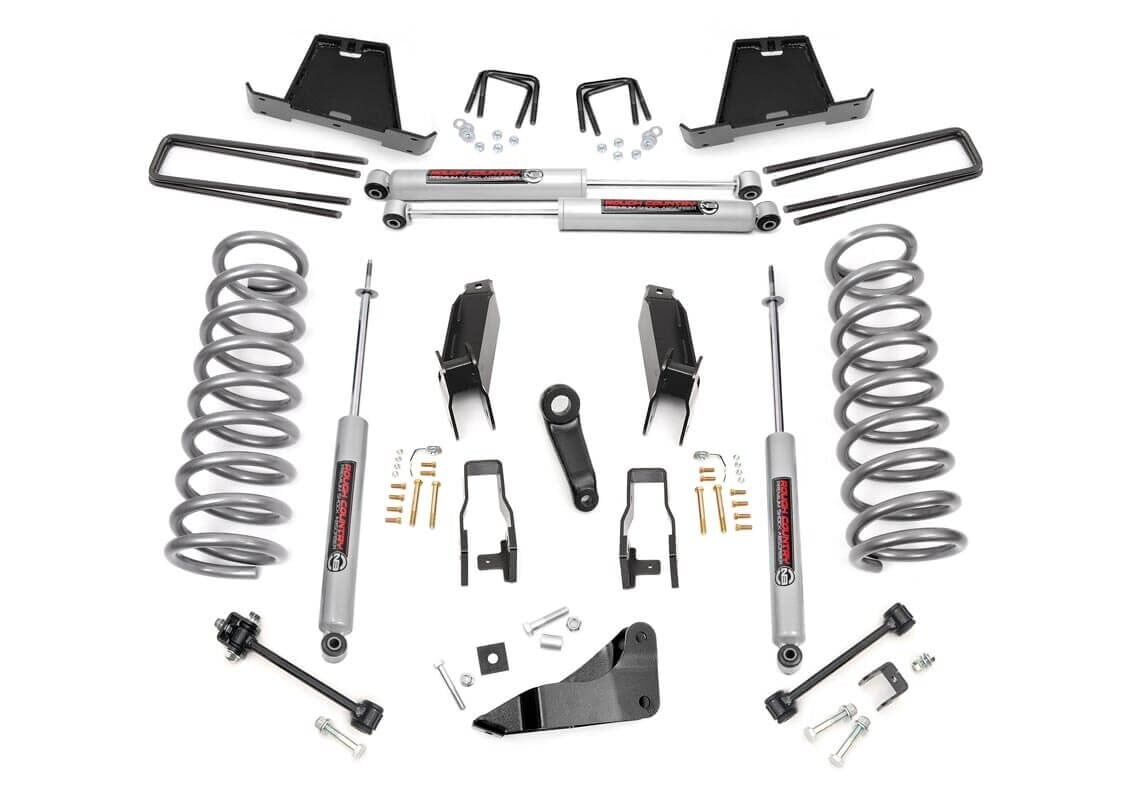 Rough Country 5 Inch Lift Kit Gas Ram 2500/3500 4WD (2003-2007)