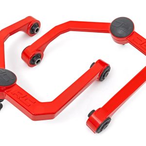 Rough Country Red Forged Upper Control Arms 2-3 Inch Lift Nissan Titan 2WD/4WD (04-24)