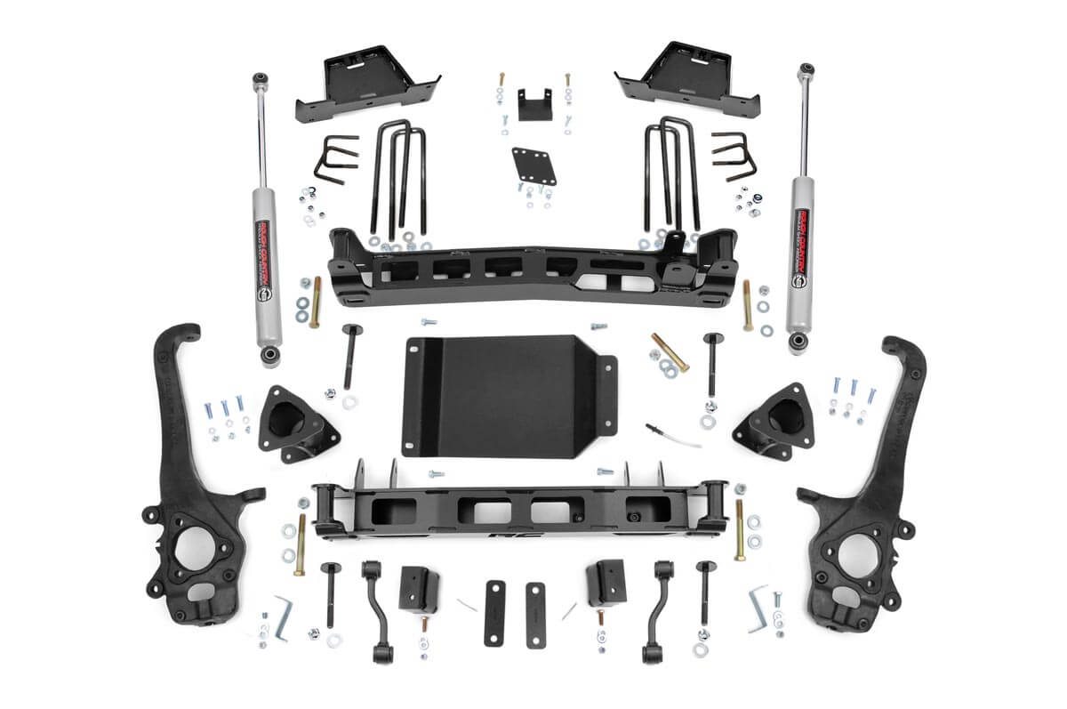 Rough Country 6 Inch Lift Kit Nissan Titan 2WD/4WD (2004-2015)