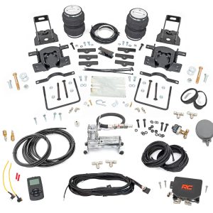 Rough Country Air Spring Kit w/compressor Wireless Controller Ford F-250/F-350 Super Duty (05-16)