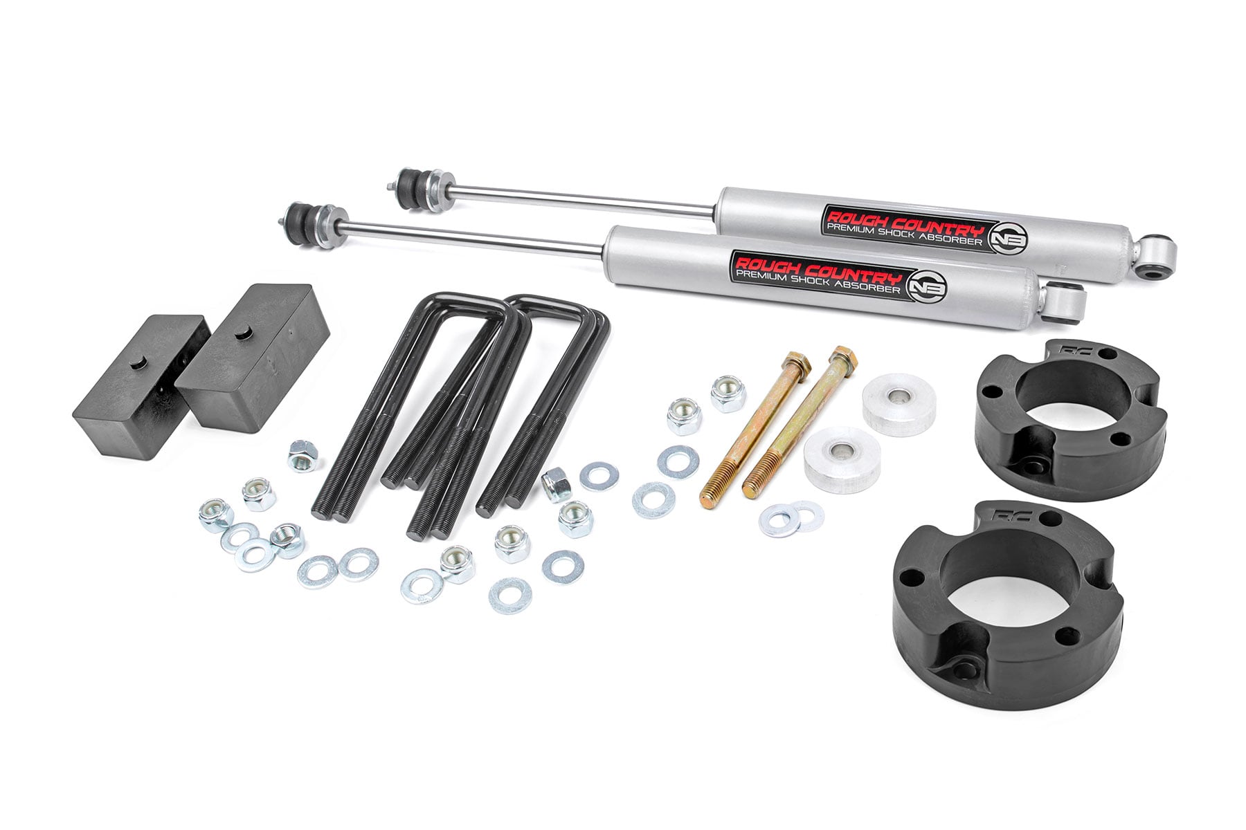 Rough Country 3 Inch Lift Kit Toyota Tacoma 2WD/4WD (2005-2023)