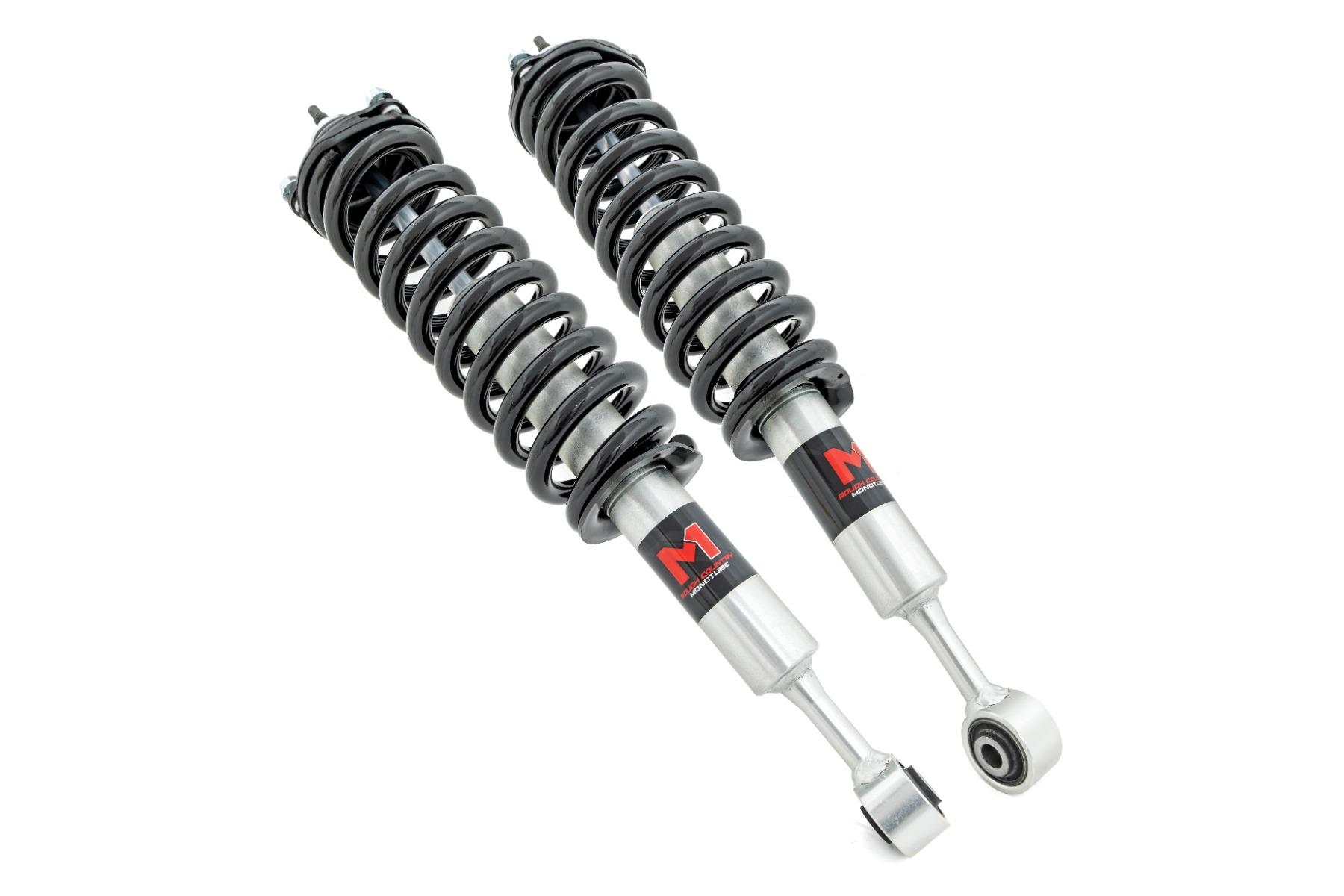 Rough Country M1 Loaded Strut Pair 2 Inch Toyota 4Runner 2WD (10-24)/FJ Cruiser 2WD (10-14)