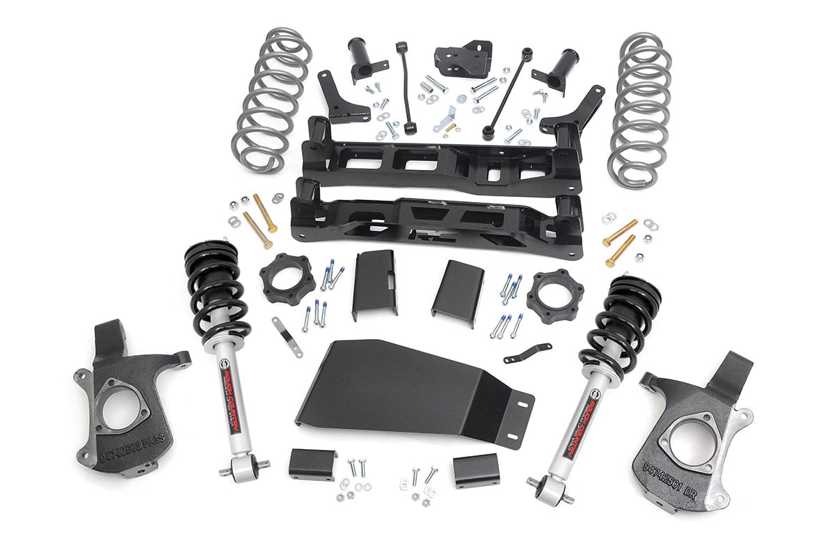 Rough Country 7.5 Inch Lift Kit N3 Struts Chevy Avalanche 2WD/4WD (2007-2013)