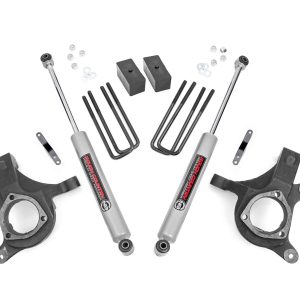 Rough Country 3 Inch Lift Kit Lift Knuckle Chevy/GMC 1500 2WD (07-13)