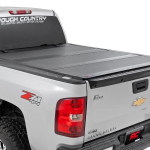 Rough Country Hard Tri-Fold Flip Up Bed Cover 5’9″ Bed Chevy/GMC 1500 (07-13)
