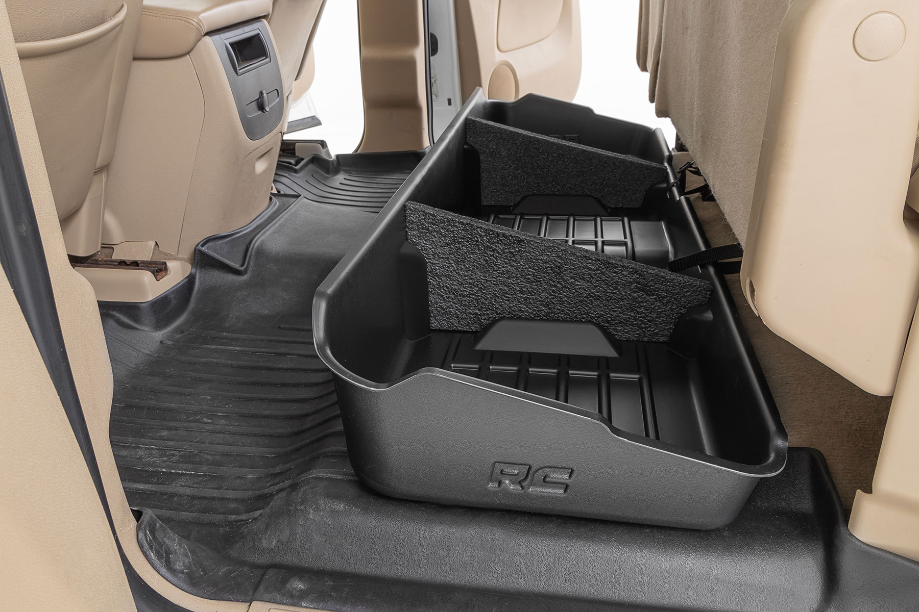 Rough Country Under Seat Storage Crew Cab Chevy/GMC 1500 (07-13)