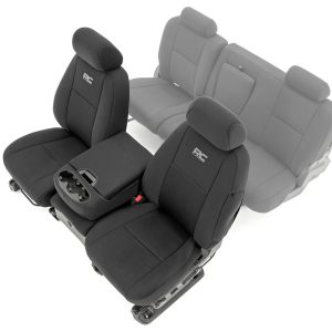 Rough Country Seat Covers Front 40/40/20 Chevy/GMC 1500/2500HD (07-13)