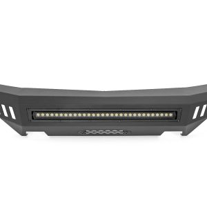 Rough Country Front High Clearance Bumper BLK LEDs Chevy Silverado 1500 2WD/4WD (07-13)