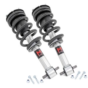 Rough Country M1 Adjustable Leveling Struts Monotube 0-2″ Chevy/GMC 1500 Truck & SUV (07-14)