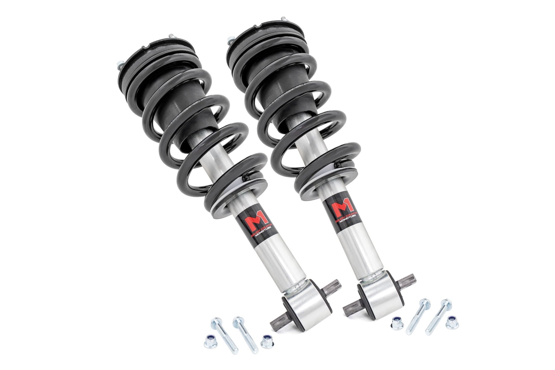 Rough Country M1 Adjustable Leveling Struts Monotube 0-2″ Chevy/GMC 1500 Truck & SUV (07-14)