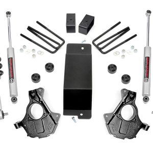 Rough Country 3.5 Inch Lift Kit Cast Steel LCA FR N3 Chevy/GMC 1500 (14-18 & Classic)