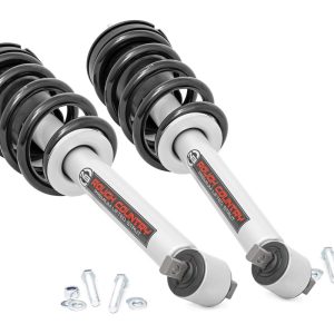 Rough Country Loaded Strut Pair 7.5 Inch Chevy/GMC 1500 Truck & SUV (07-14)