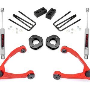 Rough Country 3.5″ Lift Kit Forged UCA Cast Steel Chevy/GMC 1500 (07-16)