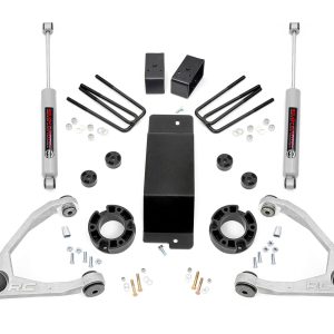 Rough Country 3.5 Inch Lift Kit Alum/Cast Steel Chevy/GMC 1500 (07-16)