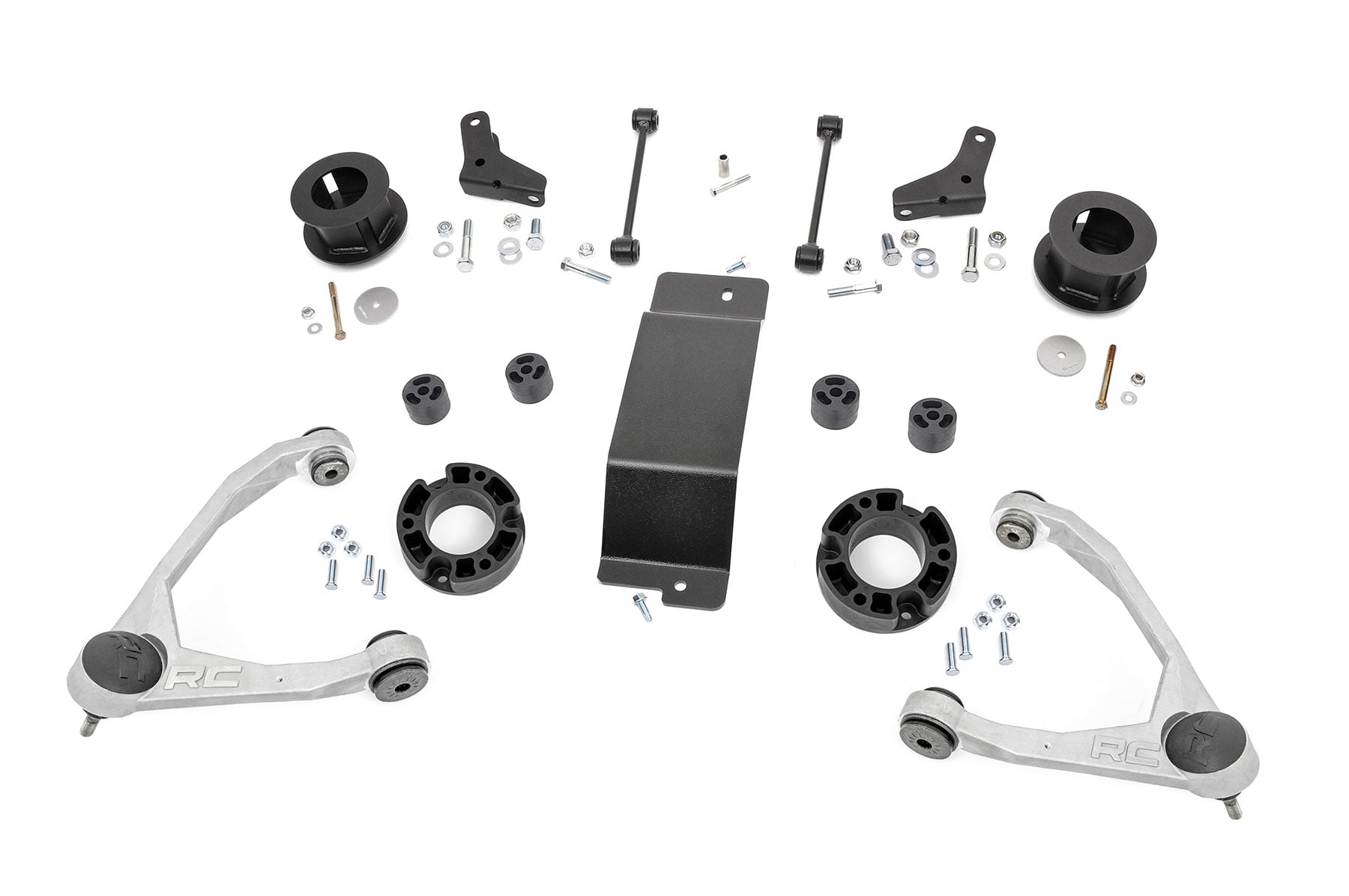 Rough Country 3.5 Inch Lift Kit Forged UCA Chevy Avalanche 2WD/4WD (2007-2013)
